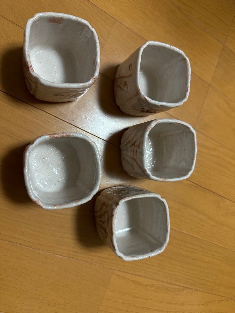 志野筒向付け　10客