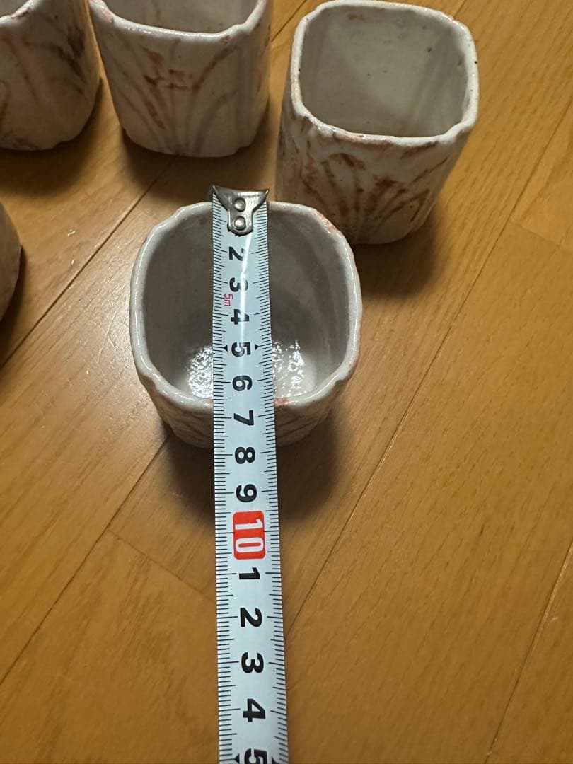 志野筒向付け　10客
