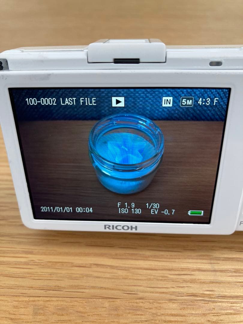 【最終価格】RICHO GR DIGITAL IV ホワイトエディション