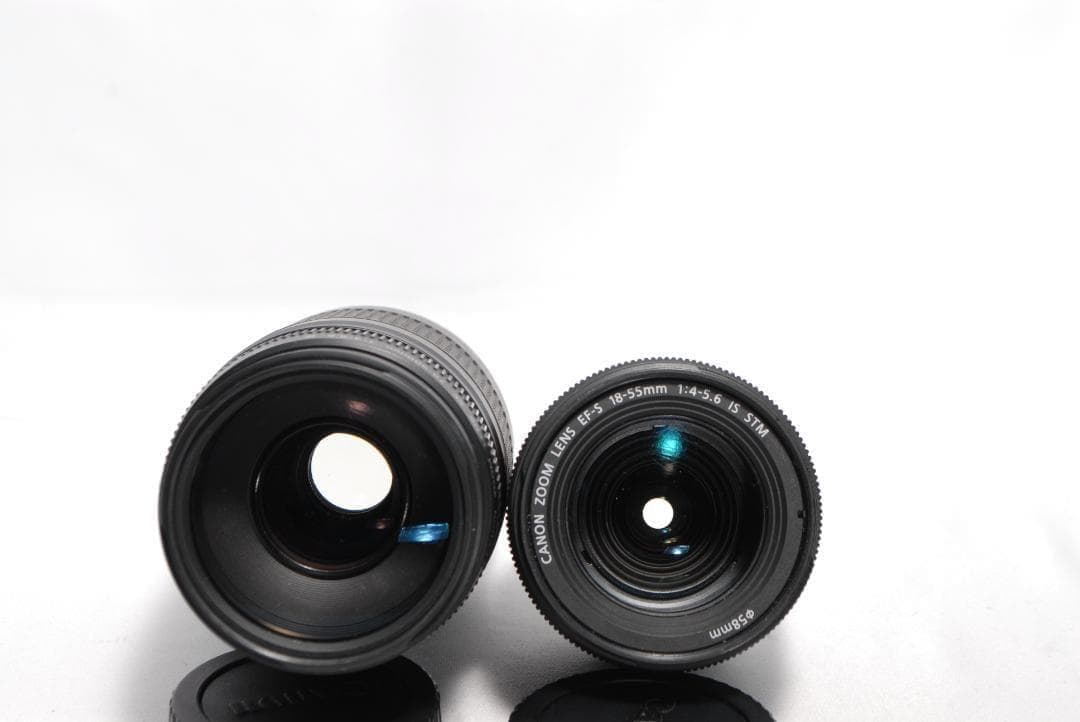 ✨Canon Kiss X9✨Wレンズ✨手ブレ補正&超望遠✨一眼レフカメラ