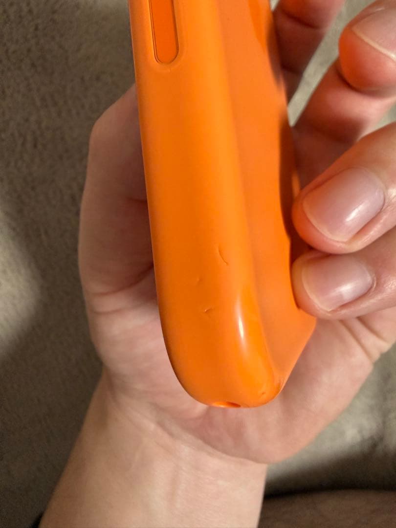 MagSafe対応iPhone 17 Pro シリコーンケース - オレンジ