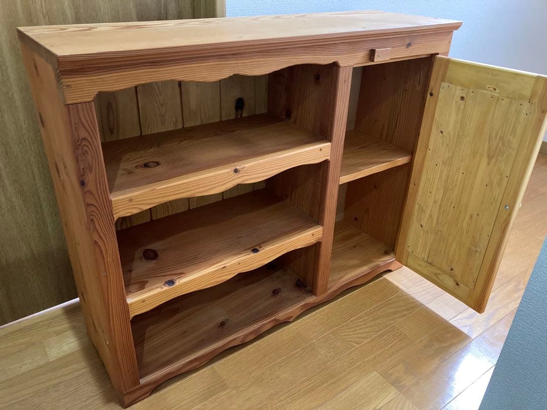 カントリー家具　ハート　チェスト　キャビネット