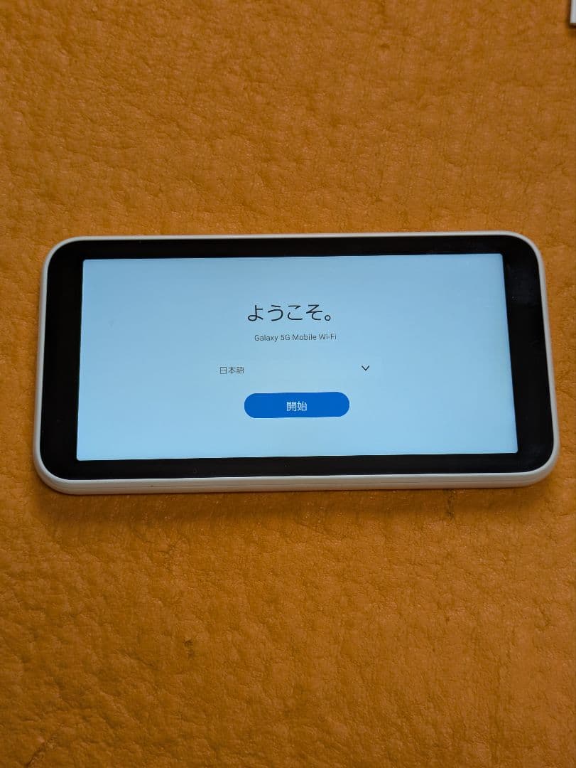 Galaxy　SCR01 モバイルWIFIルーター
