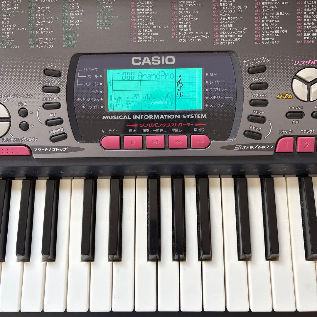 CASIO HIKARI 61鍵キーボード　ヒカリナビゲーション