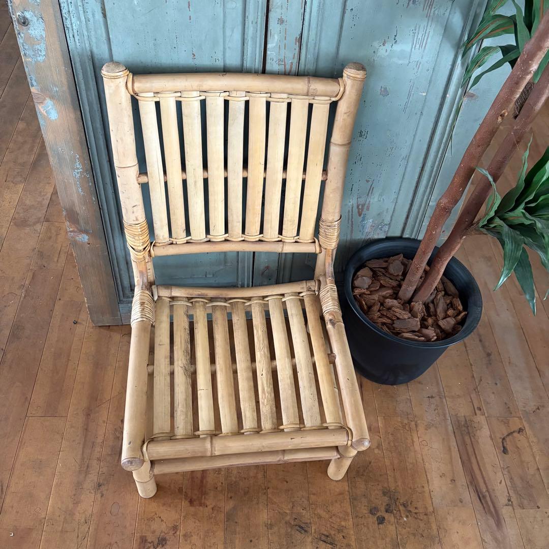 スキップアビートガーデン バンブーチェアー 座椅子