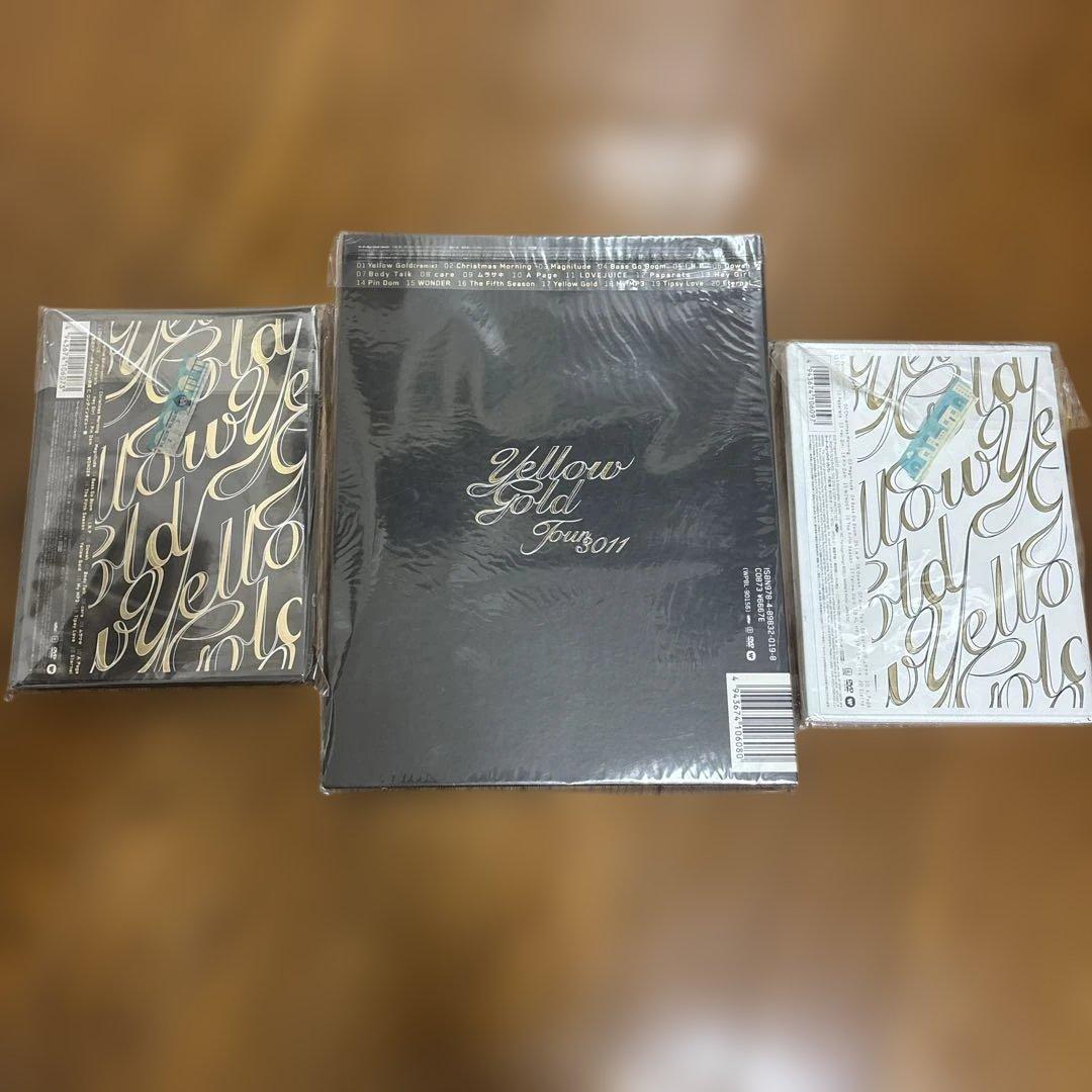 赤西仁　Yellow Gold Tour 3011 未開封　3点セット