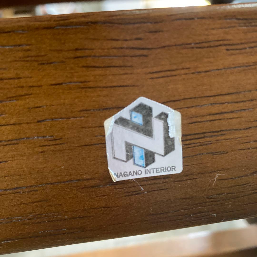 m*〜様 B ナガノインテリア 天然木 椅子 ハートマーク カントリー調