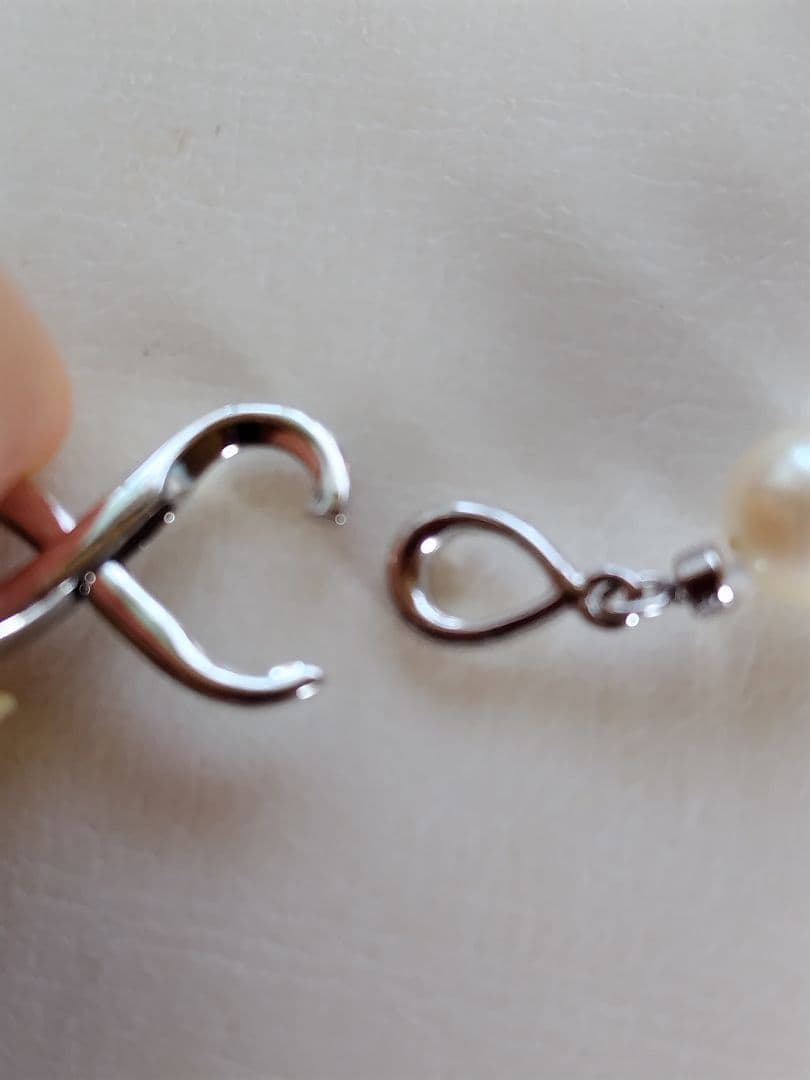 アコヤ真珠と、各種トルマリンの、3WAYネックレス