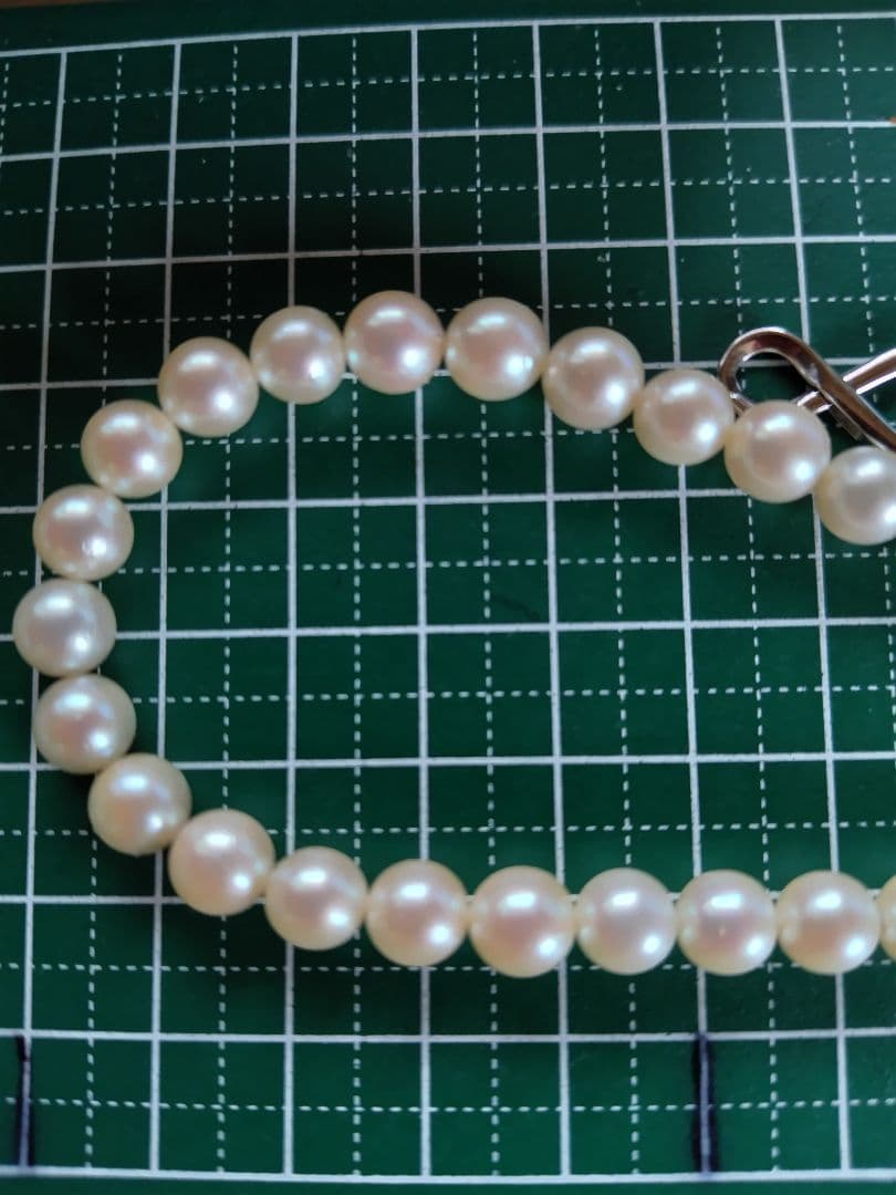 アコヤ真珠と、各種トルマリンの、3WAYネックレス