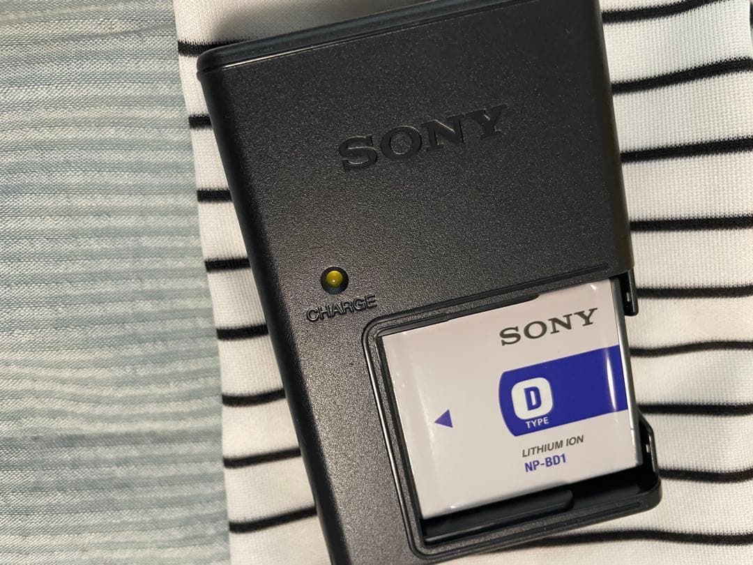 デジカメ cyber shot ブルー DSC-T90