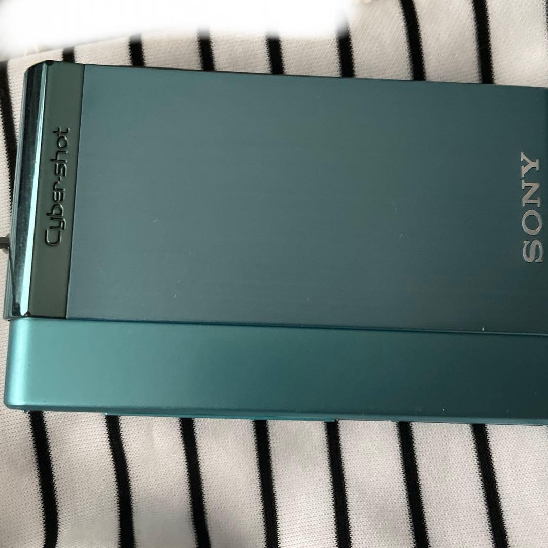 デジカメ cyber shot ブルー DSC-T90