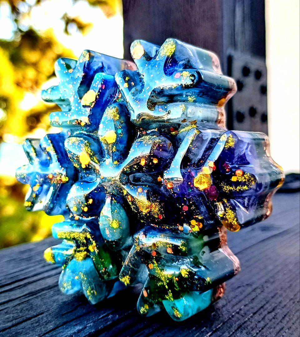 雪柄✧BLUE✧オルゴナイト7.5♥Maryさま♥専用です