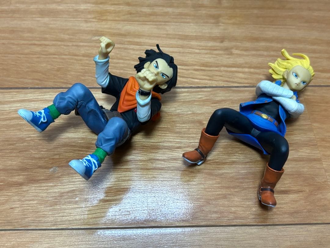 メガハウス ドラゴンボールZ デスクトップリアルマッコイ 人造人間17号&18号