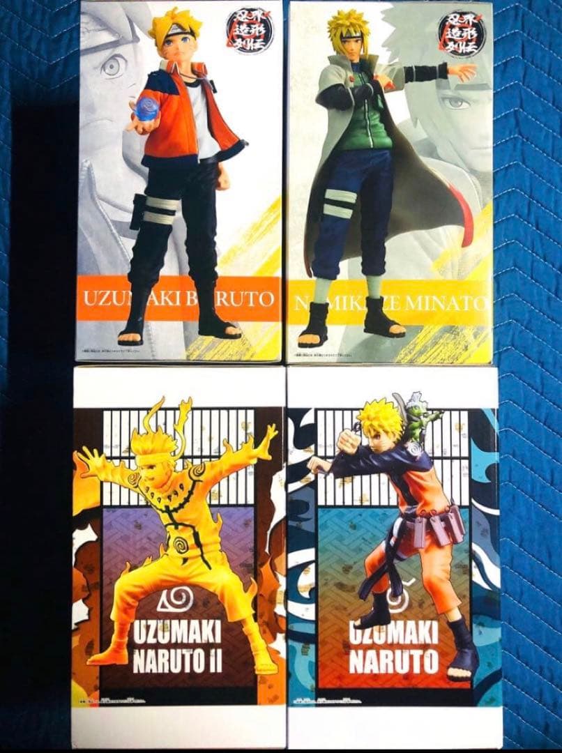 ◆新品未開封◆NARUTO Grandista 最新フィギュア4点セット