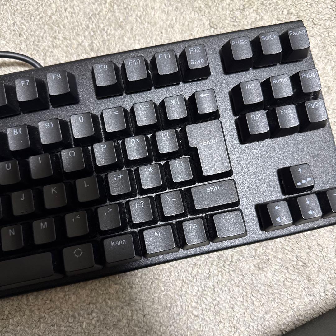 箱あり　REALFORCE 東プレGX1 30g TKL 静音　ラピッドトリガー
