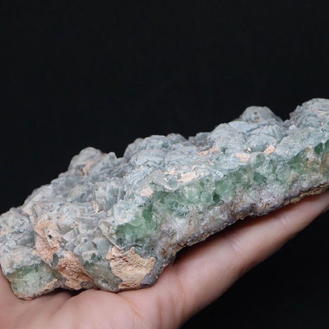 フローライト 蛍石 カリフォルニア産 原石 383g FL451 鉱物　天然石