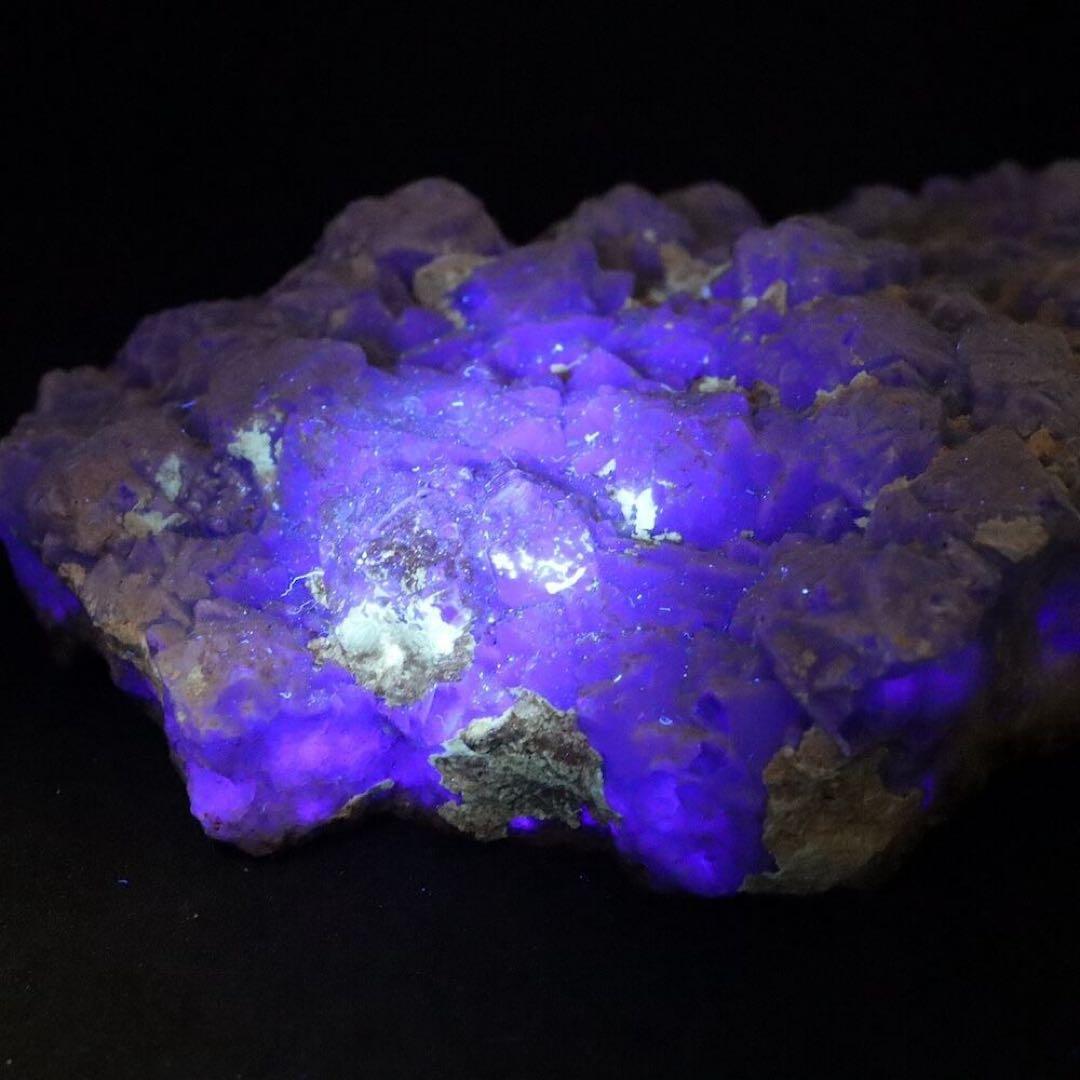 フローライト 蛍石 カリフォルニア産 原石 383g FL451 鉱物　天然石