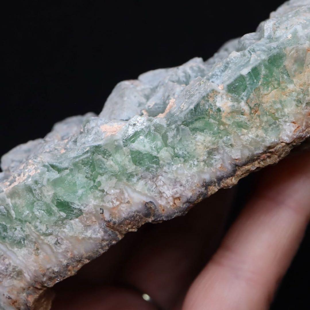 フローライト 蛍石 カリフォルニア産 原石 383g FL451 鉱物　天然石