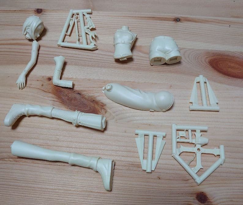 ファイナルファンタジー7　ユフィ ガレージキット コトブキヤ