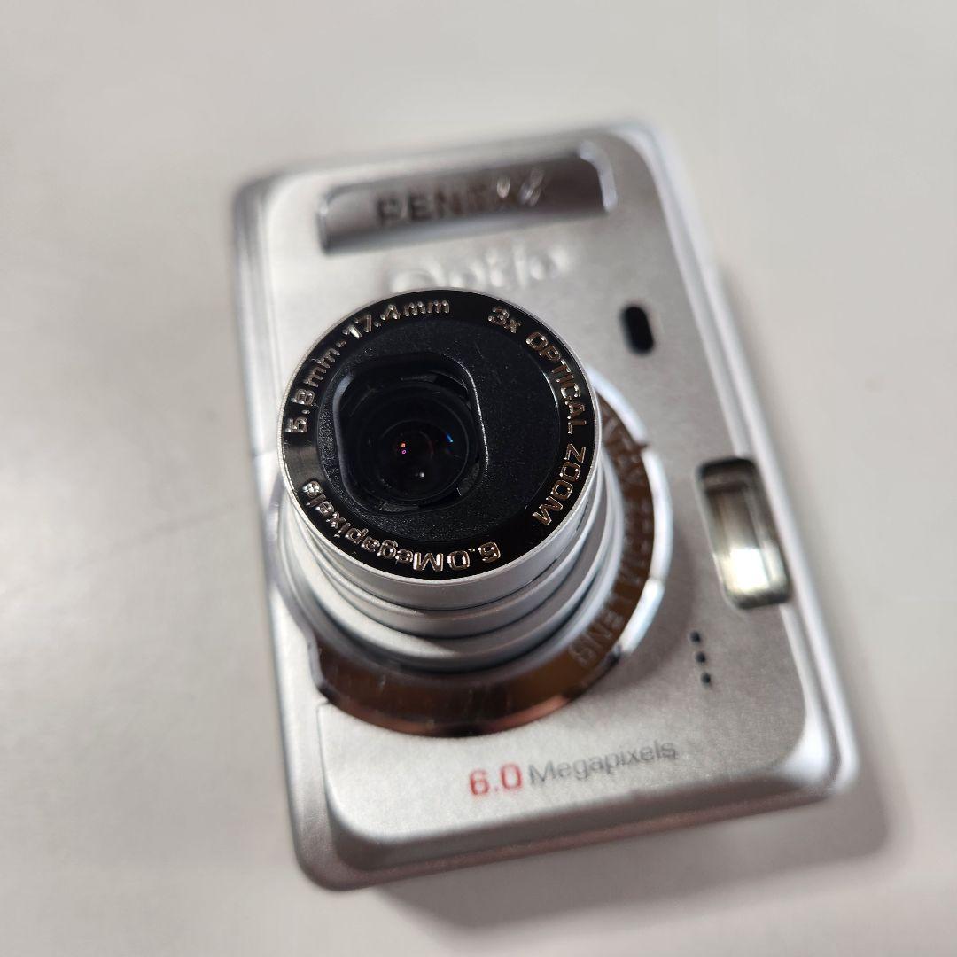 動作品 PENTAX Optio S55 デジタルカメラ 単三電池稼働