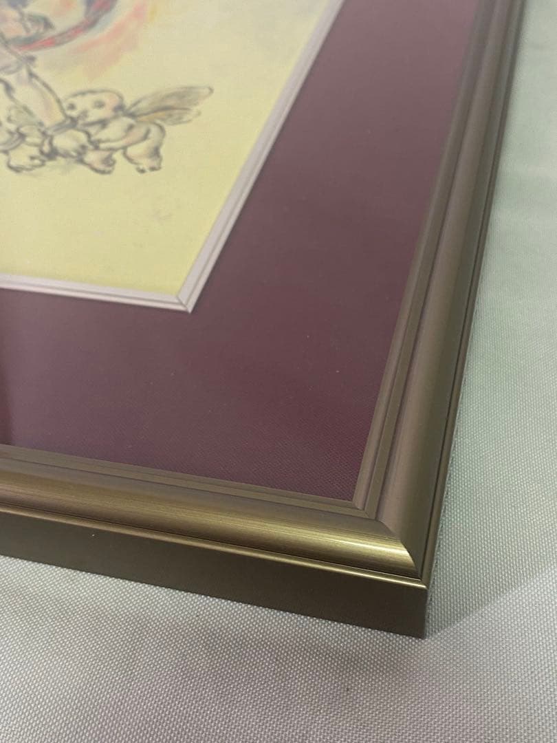 2880❣️近藤　大理　　絵画　　飛天花童子遊々