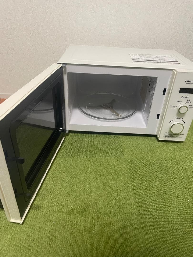 美品 HITACHI 電子レンジ 50Hz専用 HMR-BK220-Z5