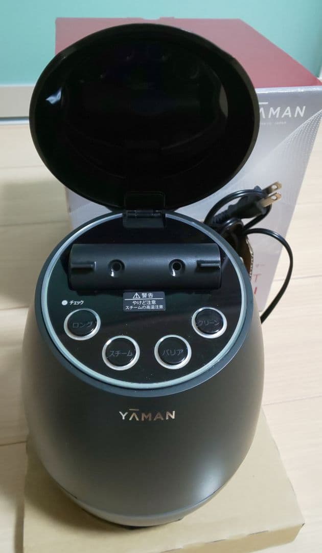 YAMAN 毛穴ケアスチーマー ブライトクリーン ブラック IS98B