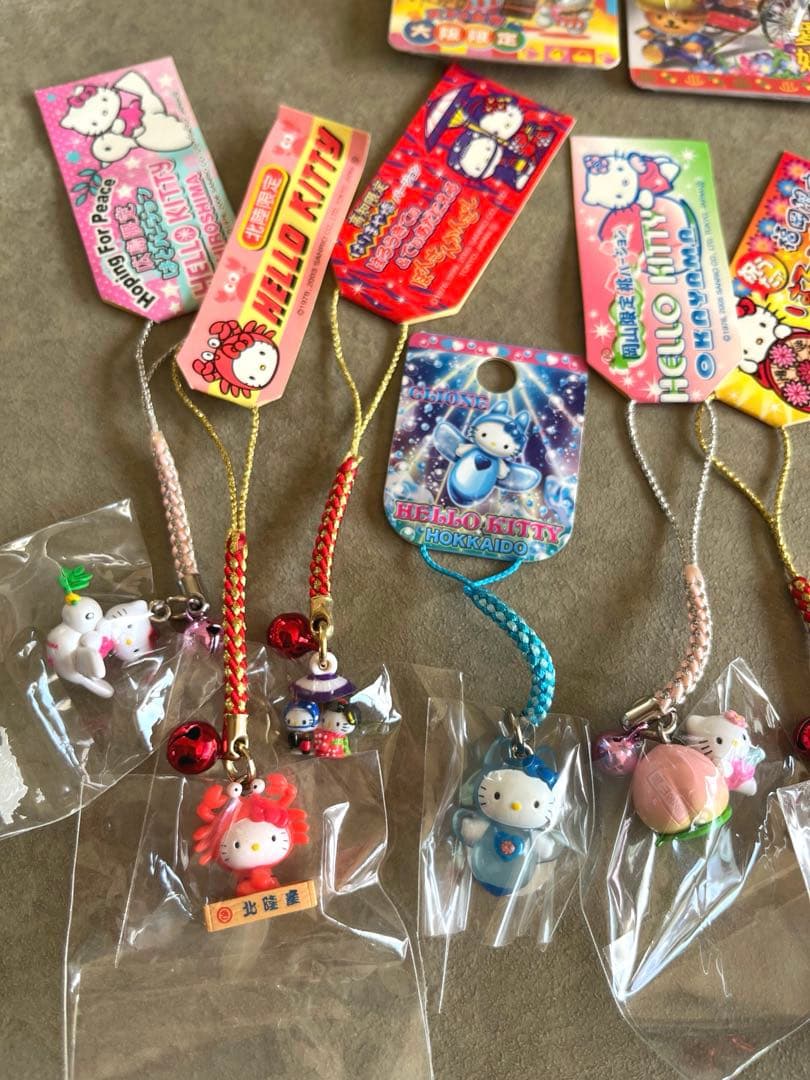 【新品未使用】ご当地キティ ストラップ まとめ売り 12個