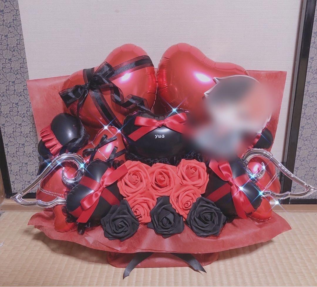 バルーンアレンジ バルーンブーケ　生誕祭　推し　フラスタ　卓フラ　花束　誕生