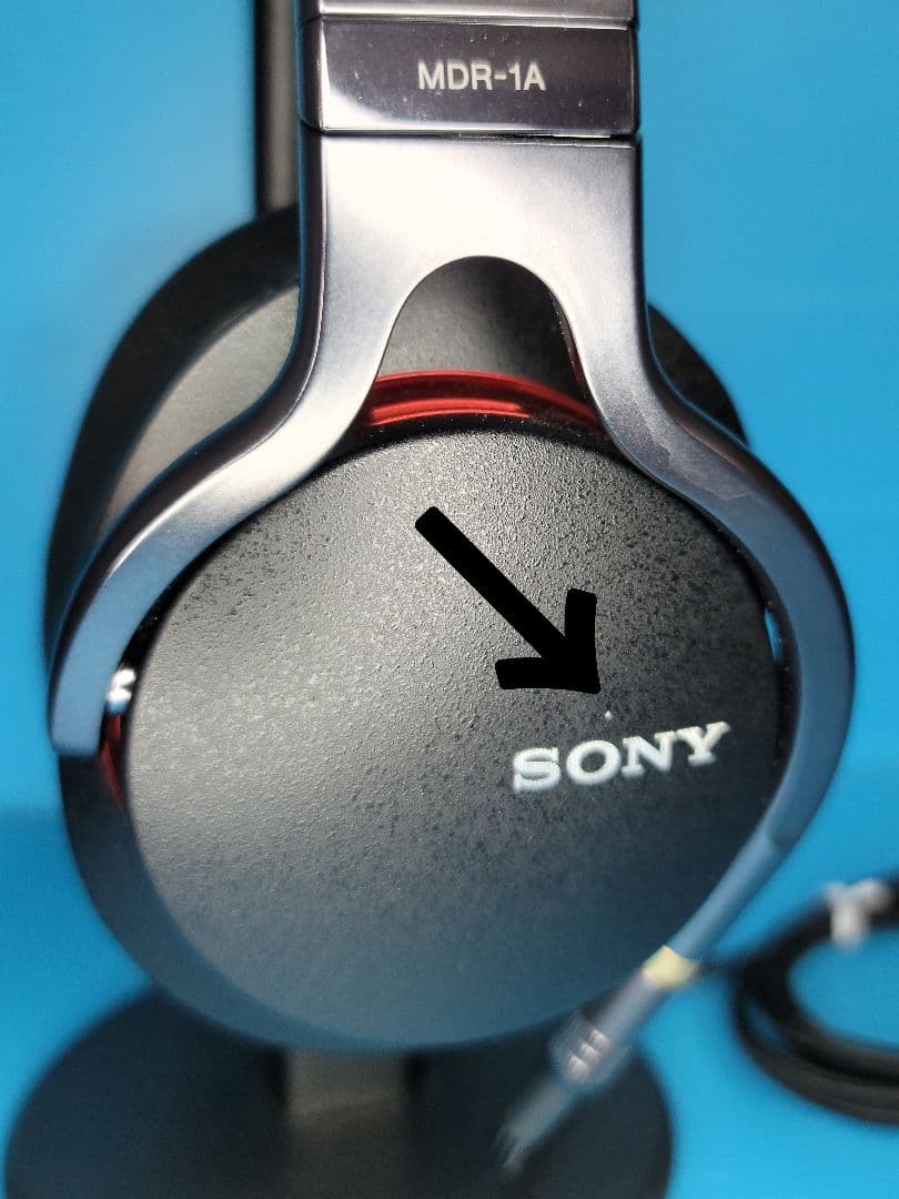 ヘッドホン SONY MDR-1A + MUC-S12SM1