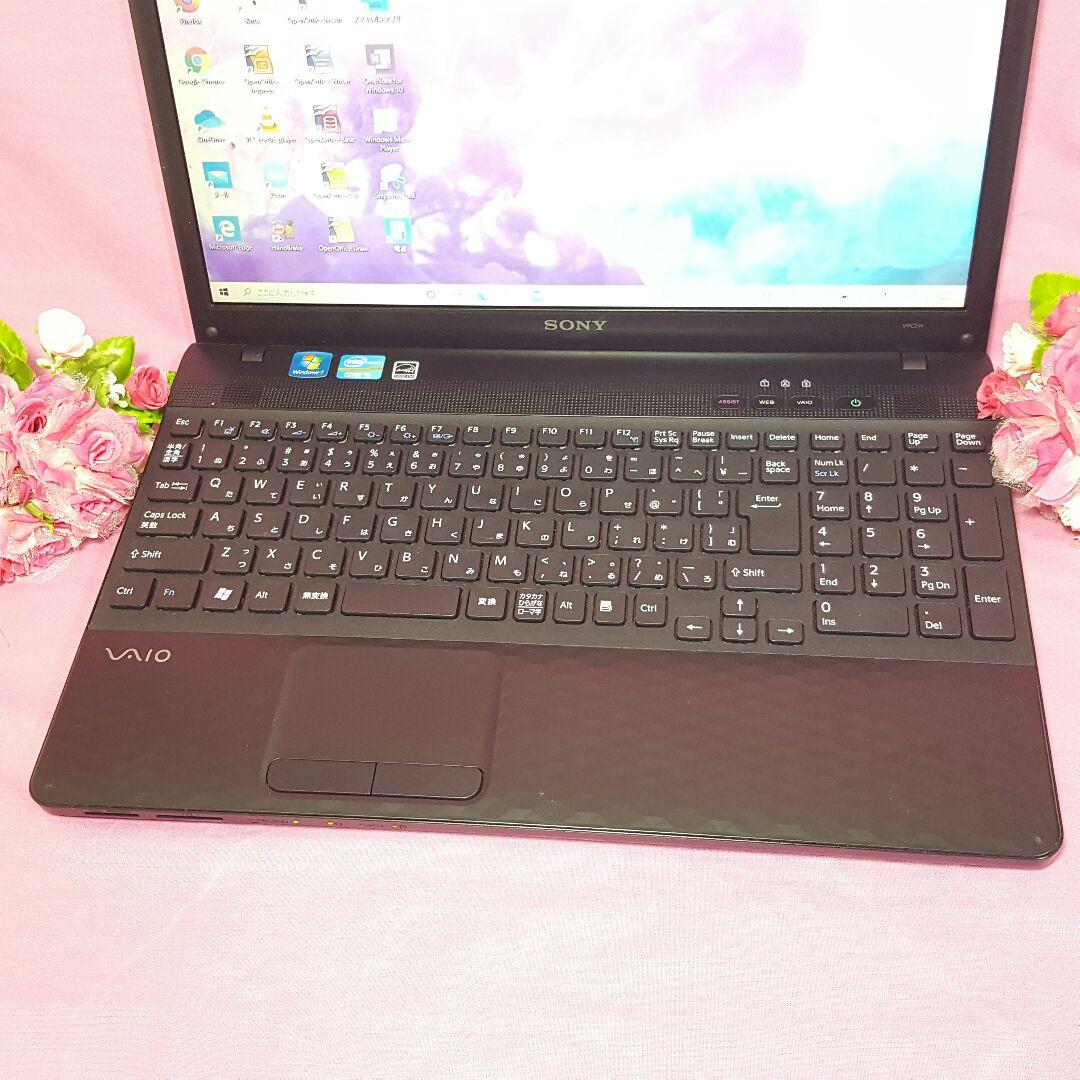 美品✨大人気✨ソニーVAIO✨最新Windows10✨カメラ搭載✨Wi-Fi