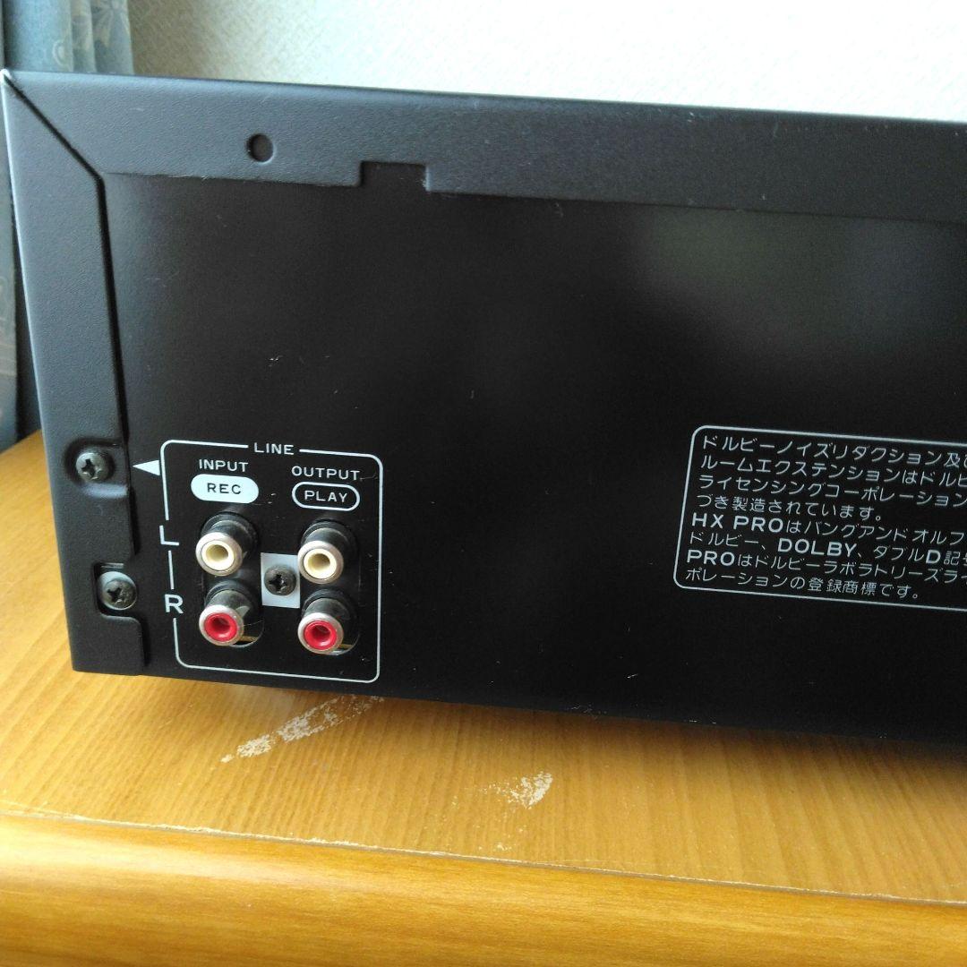 Pioneer T-W01AR ステレオダブルカセットデッキ・リモコンと説明書付