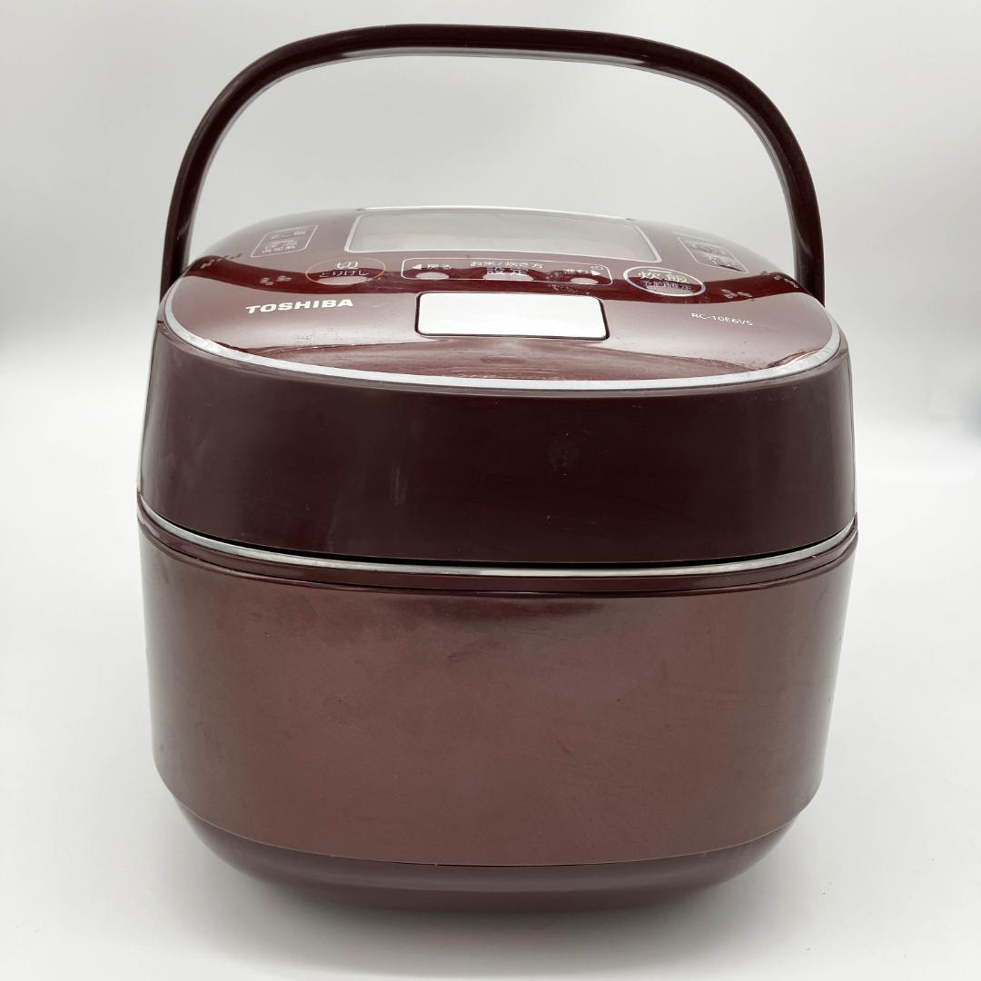 1112-04☆TOSHIBA 圧力IH炊飯器 RC-1066VS 5.5合