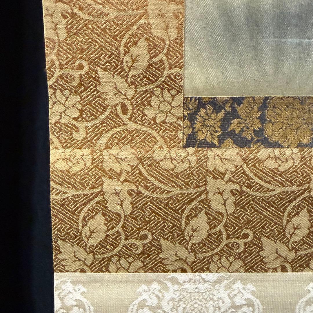 K138 小川壽一 「三幅山水」 掛軸 日本画 絹本 共箱