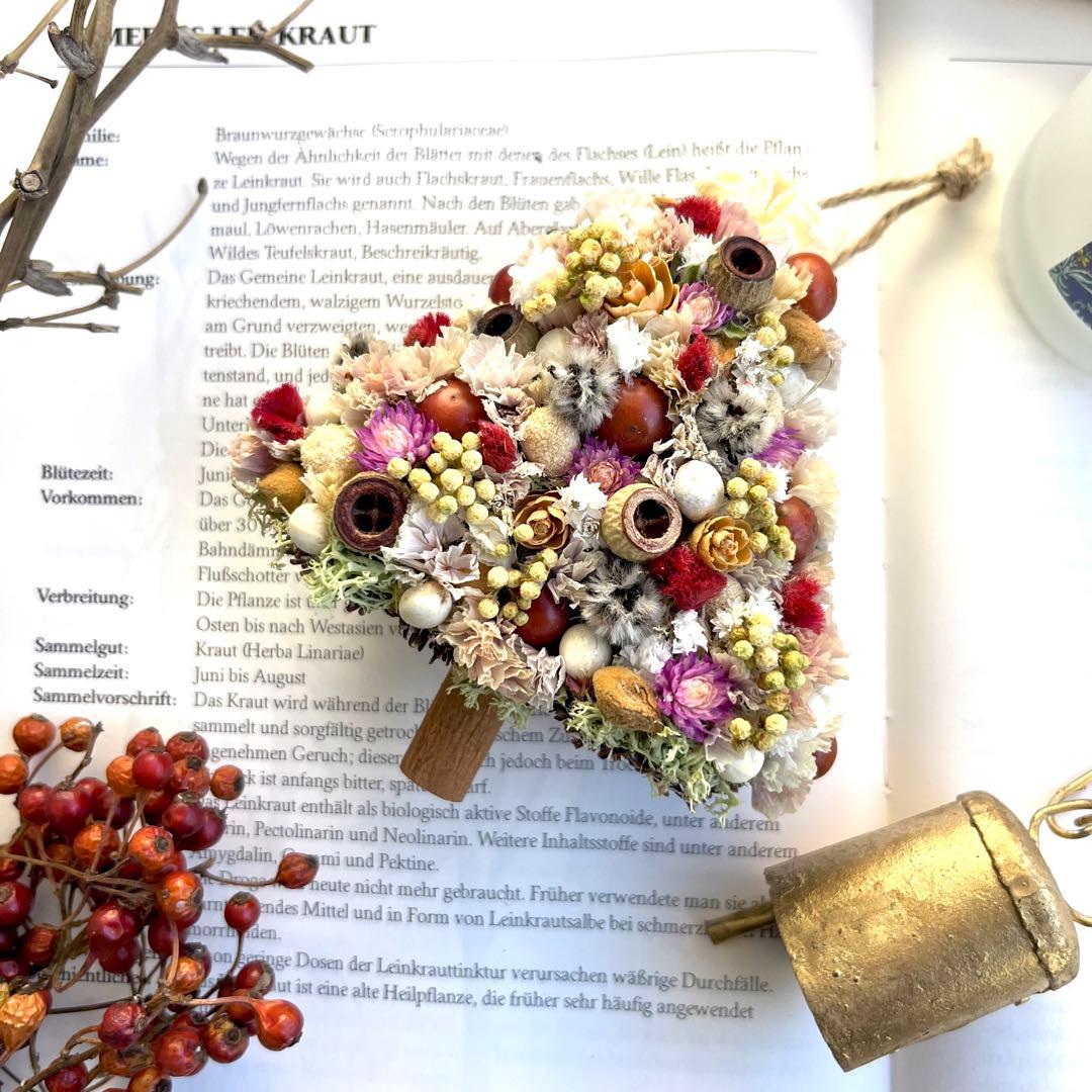 壁に飾るクリスマスツリーガーランド　スワッグ　ウォールツリー　クリスマスリース