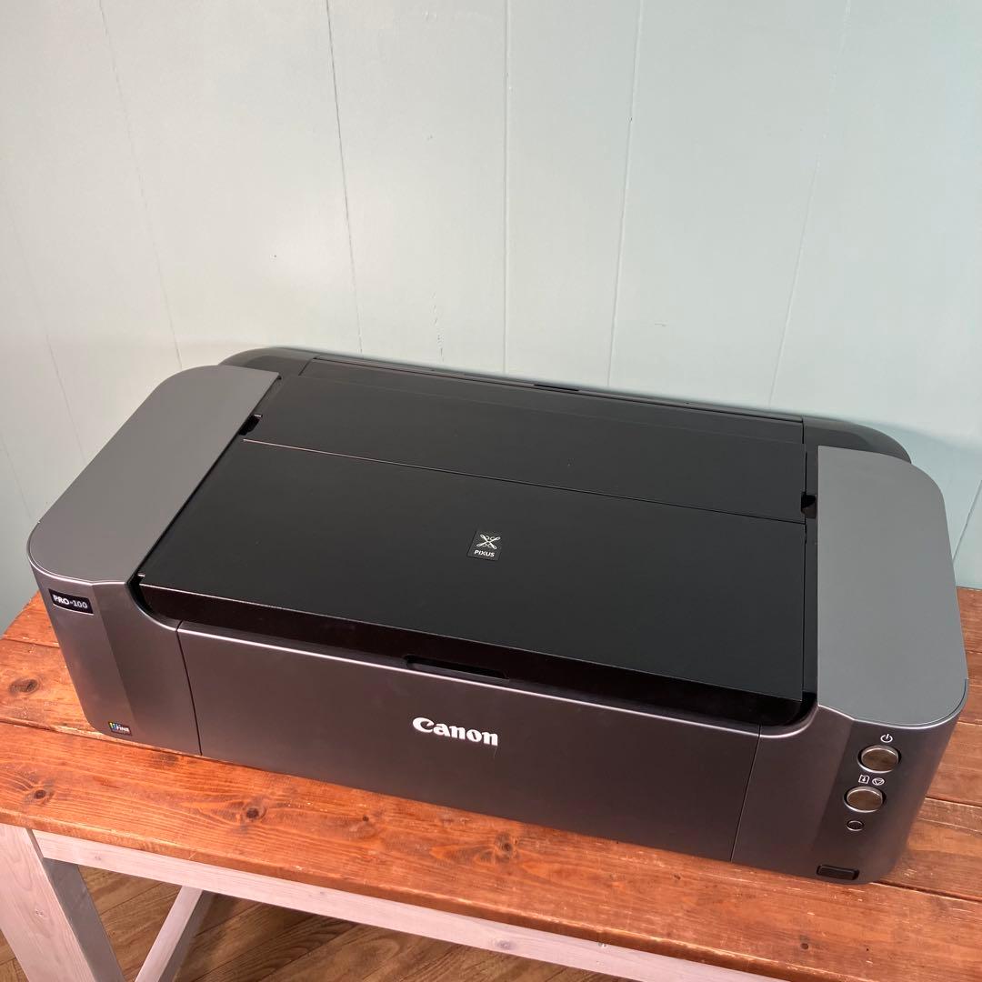 Canon PRO-100 グレー インクジェットプリンター　【訳あり】