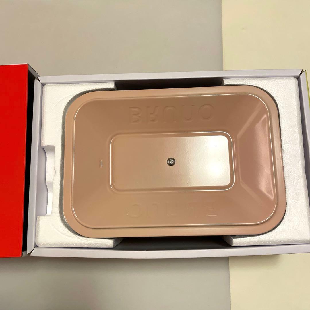 ブルーノ　ホットプレート　ピンク