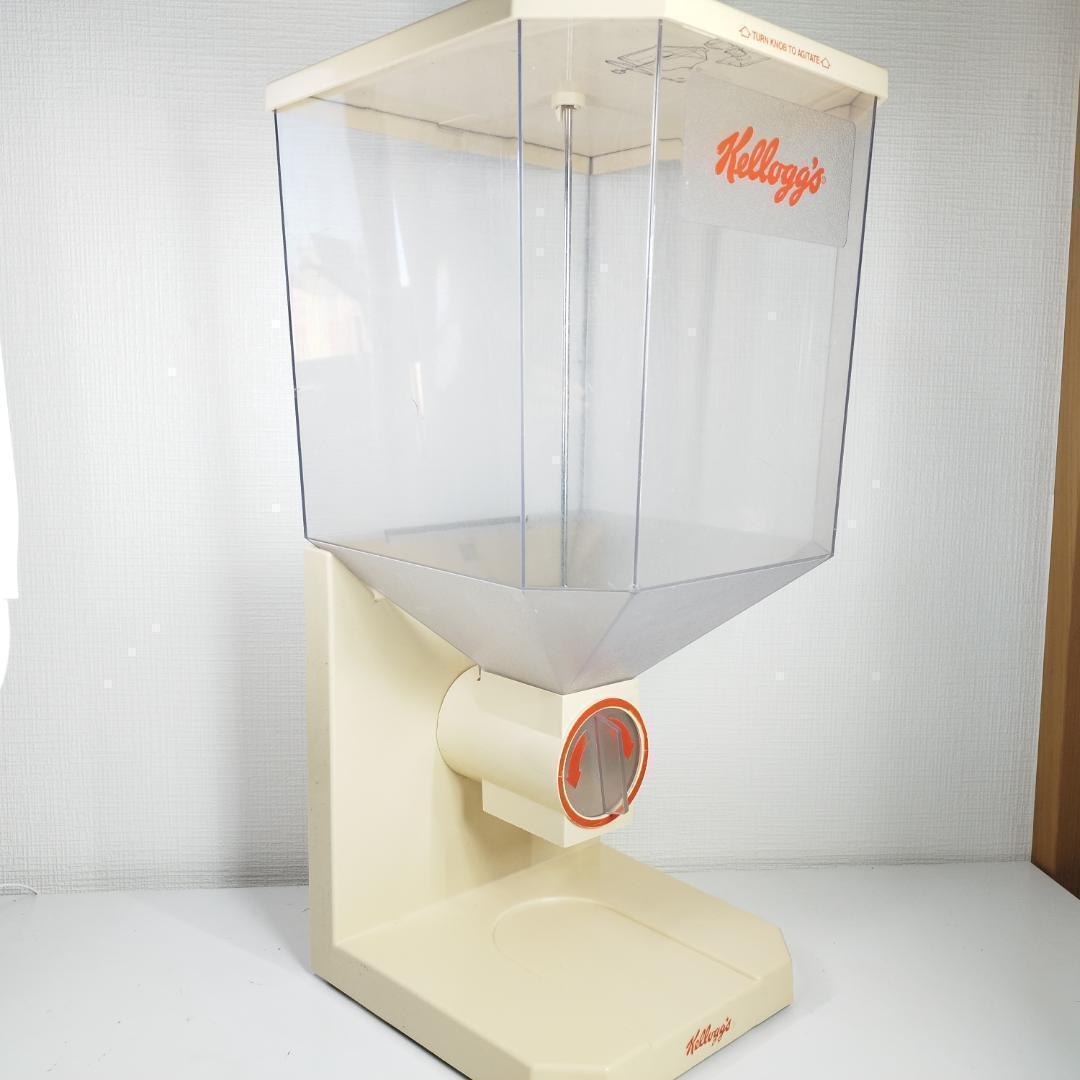 ケロッグシリアルディスペンサー ディスプレイ 1989年製 ストア ア h6q3