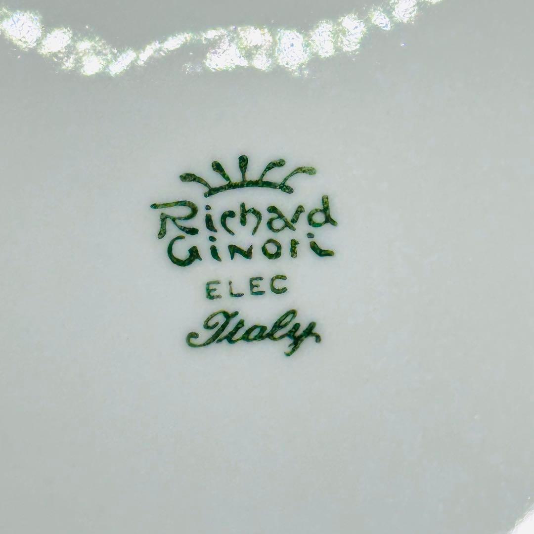 ★美品★リチャードジノリ ボンジョルノ プルーン プレート 5枚セット　20cm