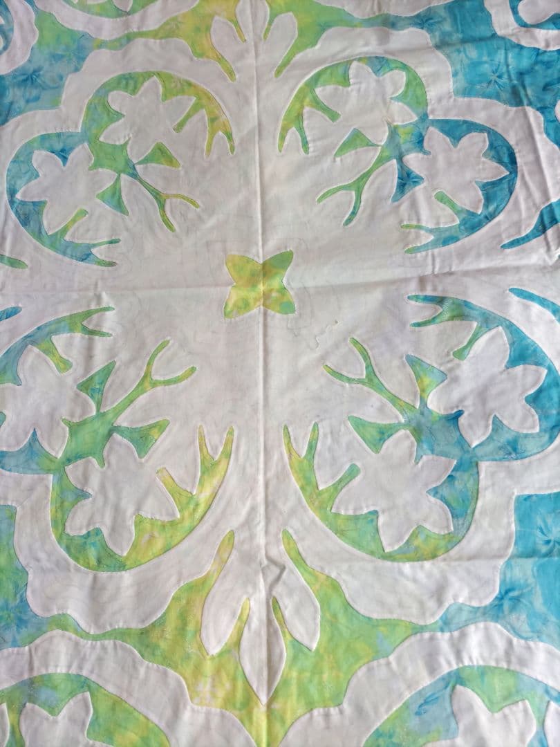 パッチワークキルトタペストリートップ110✕110