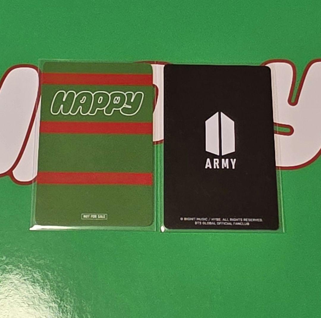 BTS ジン Happy トレカ 当選品