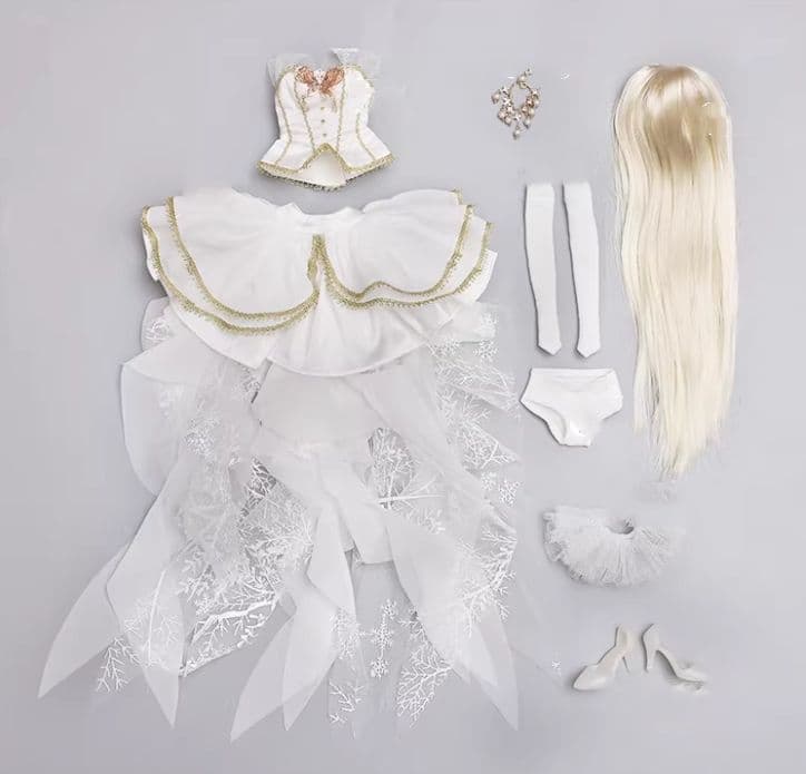 AX124 BJD 1/4 ドール本体 Hane 球体関節人形 ハンドメイド