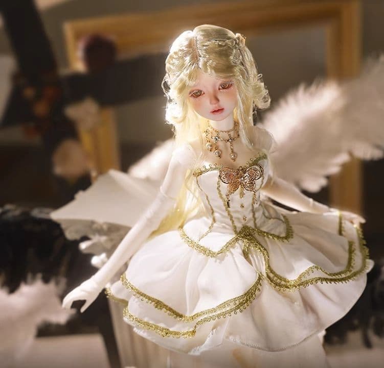 AX124 BJD 1/4 ドール本体 Hane 球体関節人形 ハンドメイド