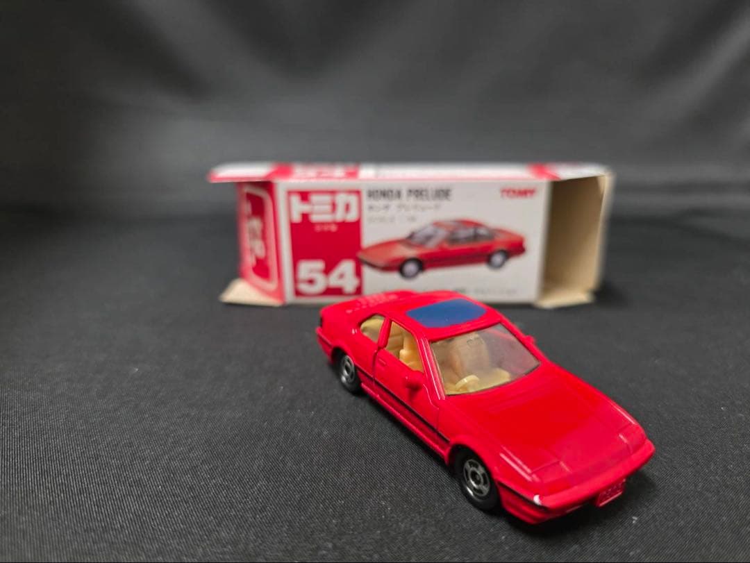トミカ赤箱54ホンダプレリュード(日本製)