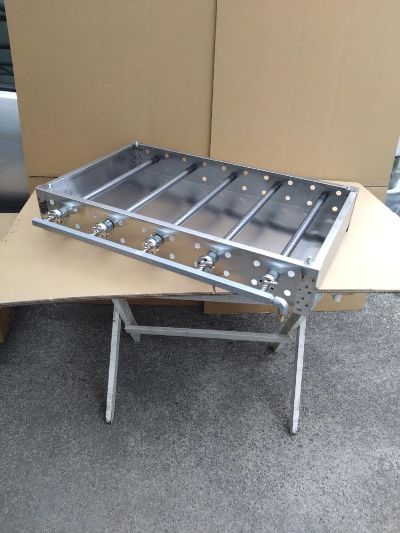 極厚９ミリ鉄板　大量調理　グリドル　９０×５５　グリラー　お好み焼き