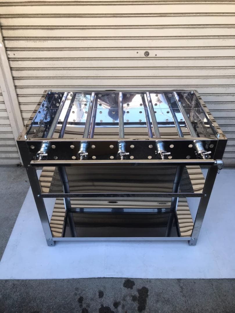 極厚９ミリ鉄板　大量調理　グリドル　９０×５５　グリラー　お好み焼き