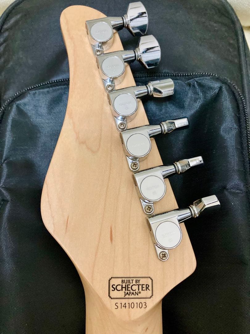 【美品】schecter SD-2-24-AL See-thru Green