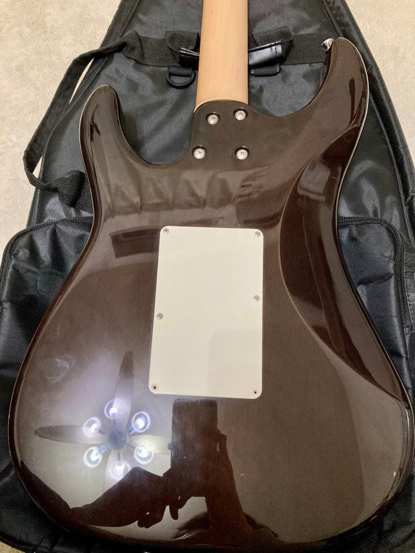 【美品】schecter SD-2-24-AL See-thru Green