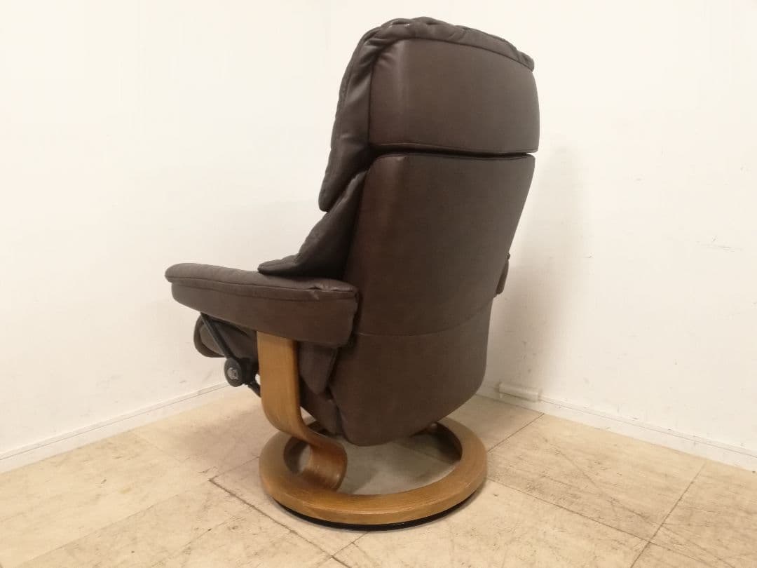 モデルルーム展示品 EKORNES ストレスレスチェア レノ（M） オットマン付