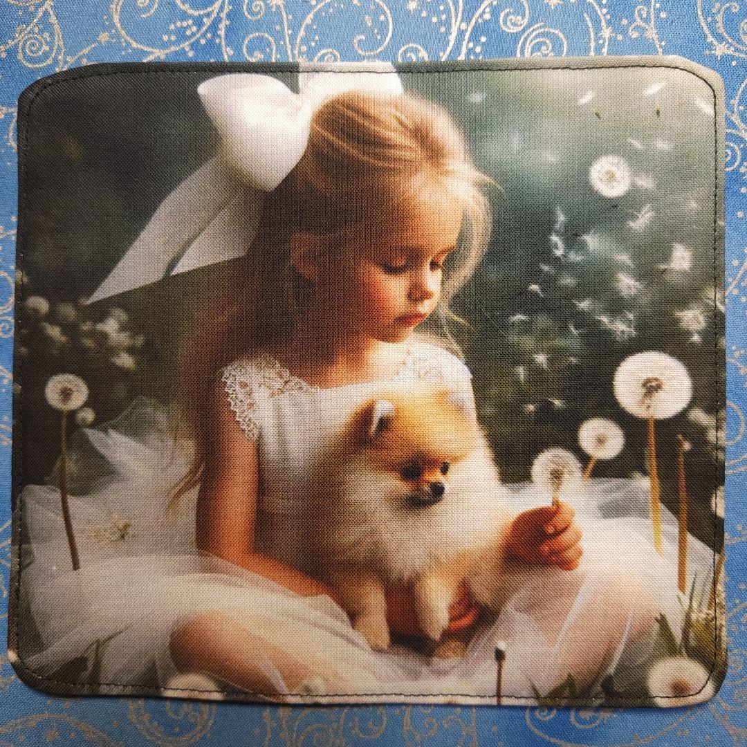 yourelia 　4重ハンカチ　わんこさん　ねこちゃん柄　18枚